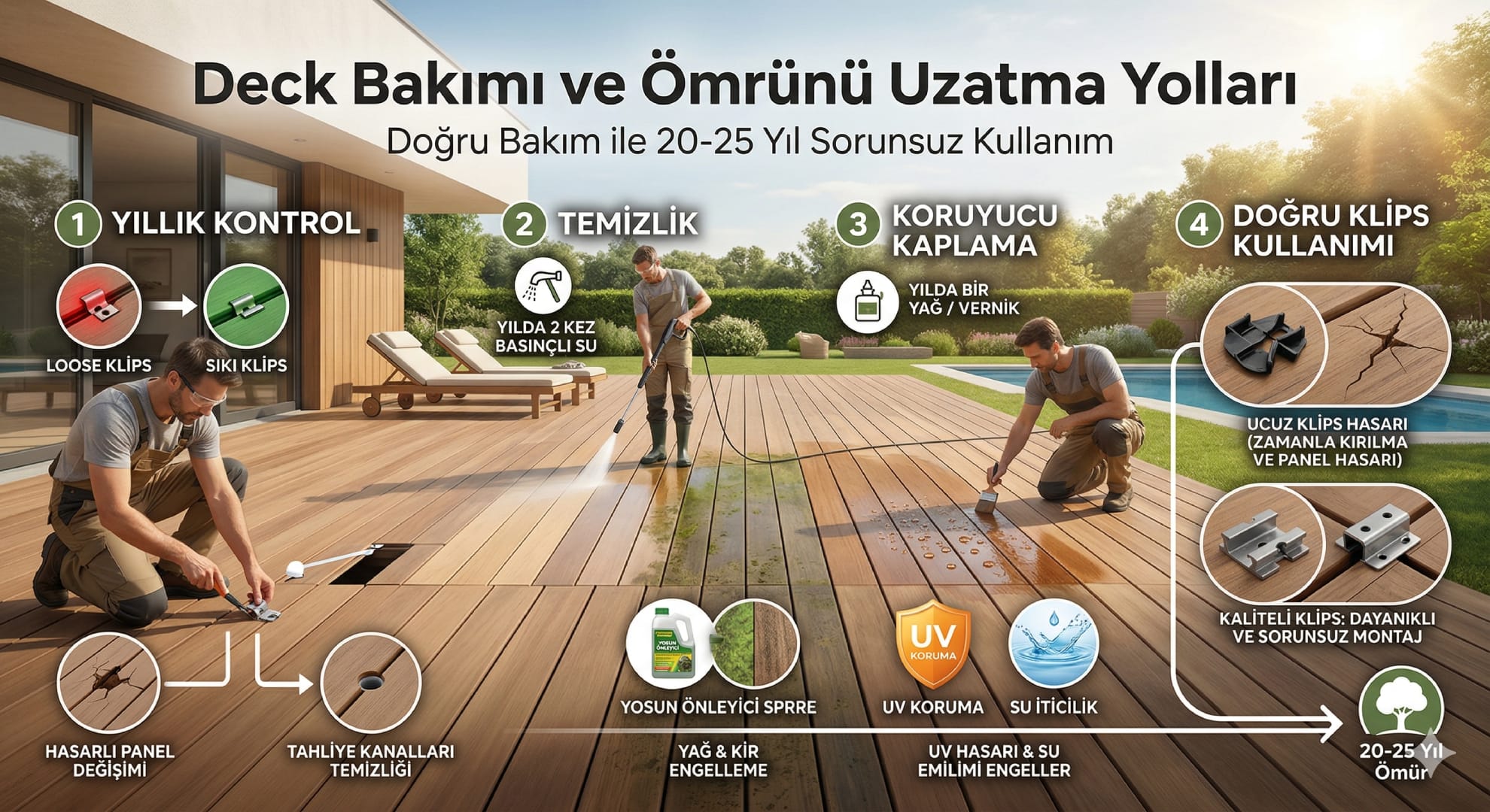 Deck Bakımı ve Ömrünü Uzatma Yolları
