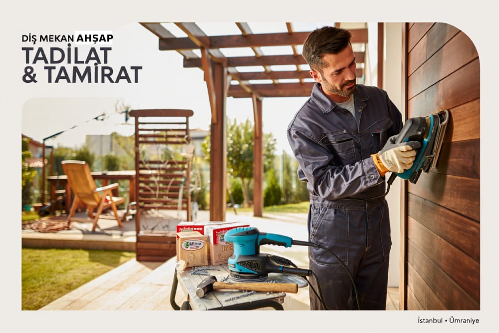 Outdoor Wood Renovation and Repair Services in Istanbul Ümraniye
