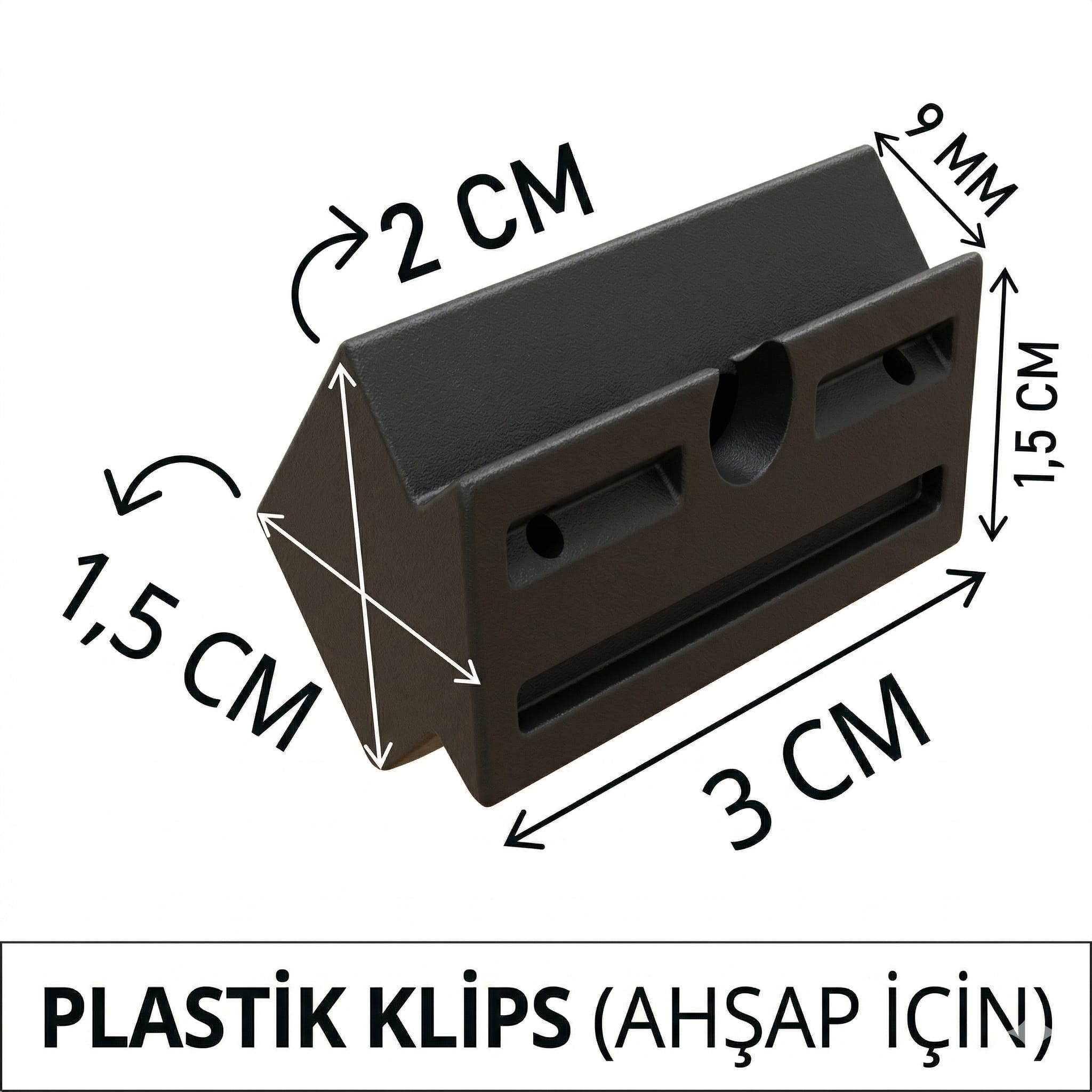 Gizli Montaj Plastik Deck Aparatı