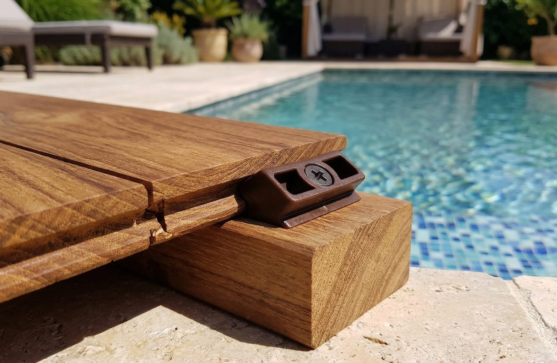 Ekonomik Plastik Deck Bağlantı Klipsi