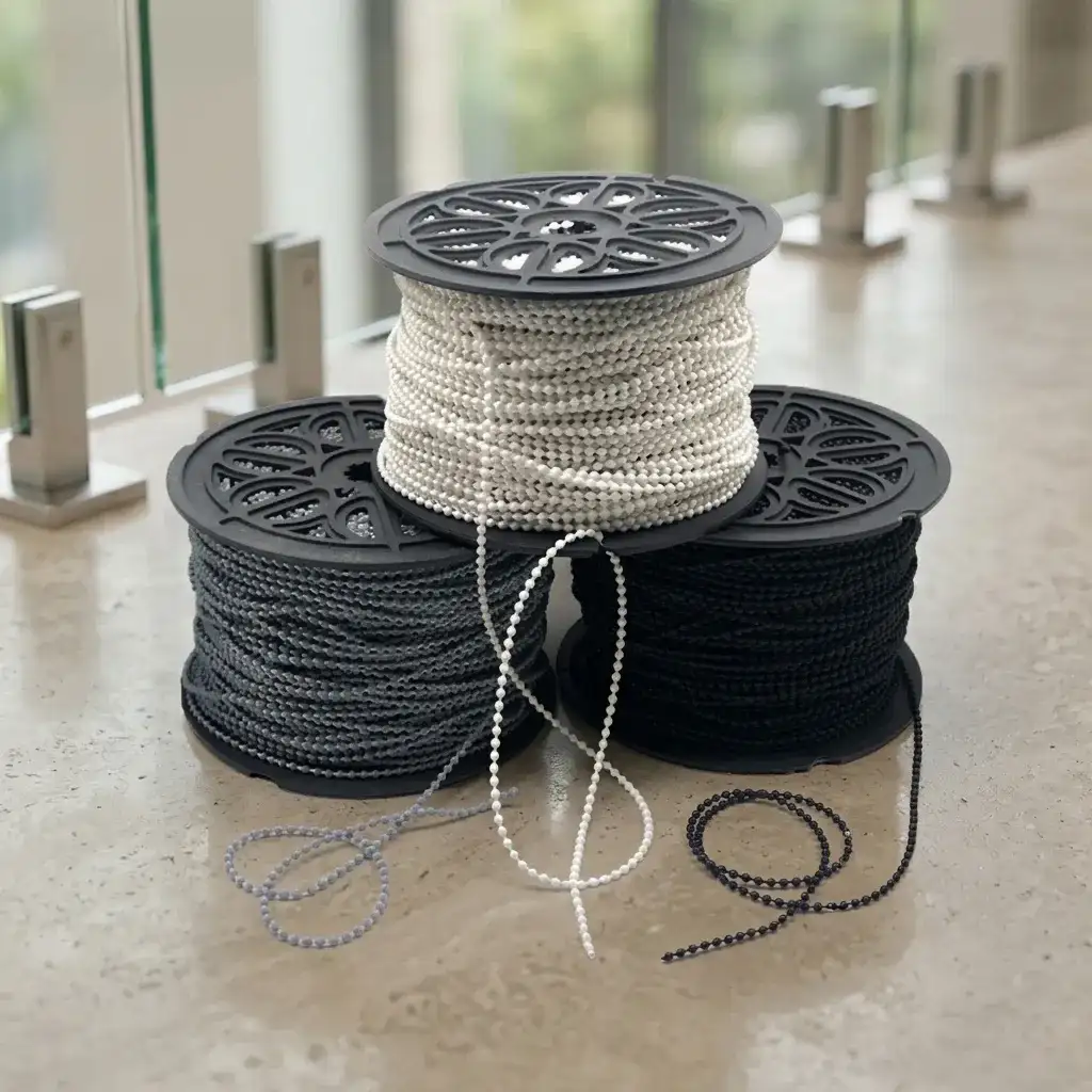 BONCUKLU İP | CAM BALKON Boncuklu İp Plastik | Cam Balkon