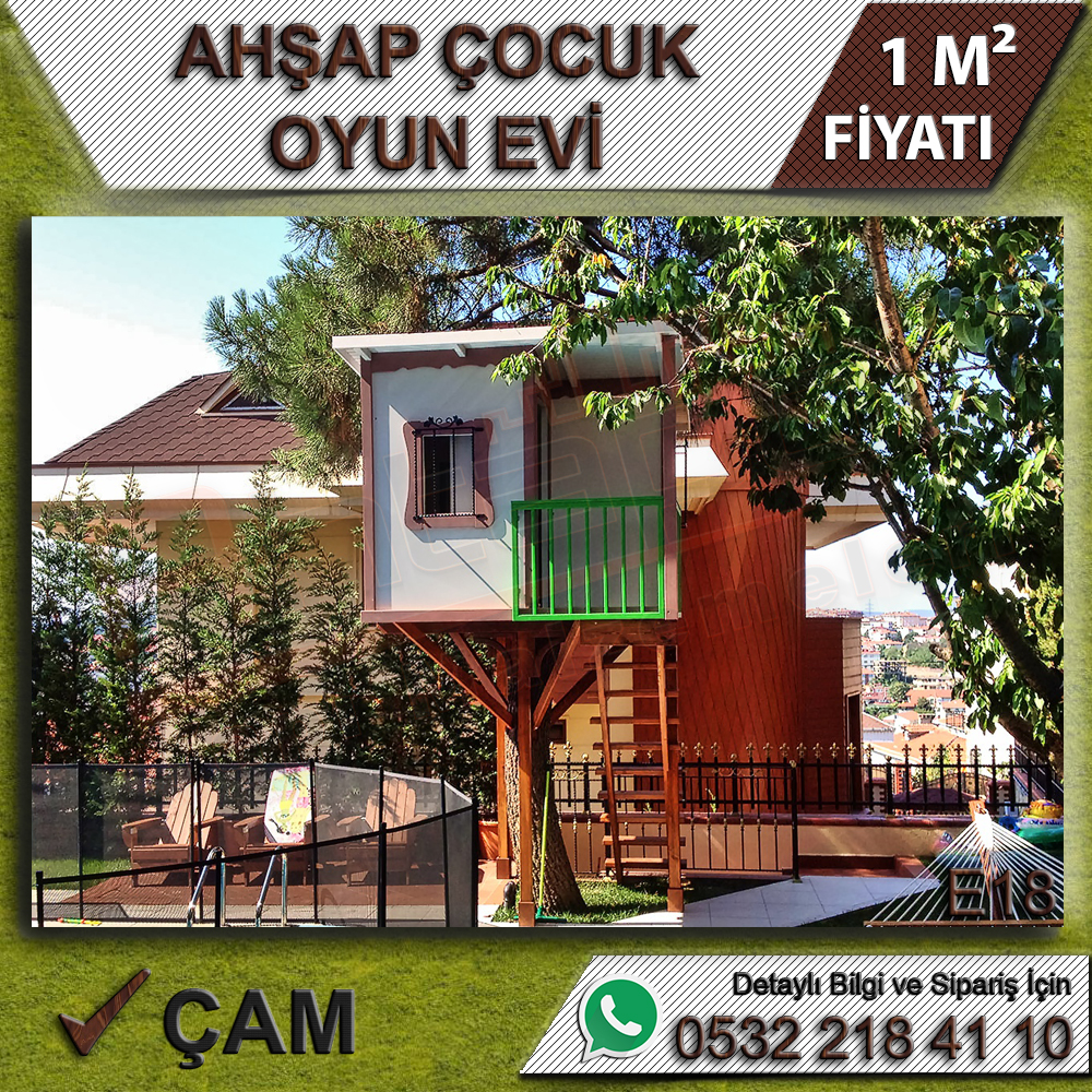 Ahşap Çocuk Evi İmalat ve Kurulum